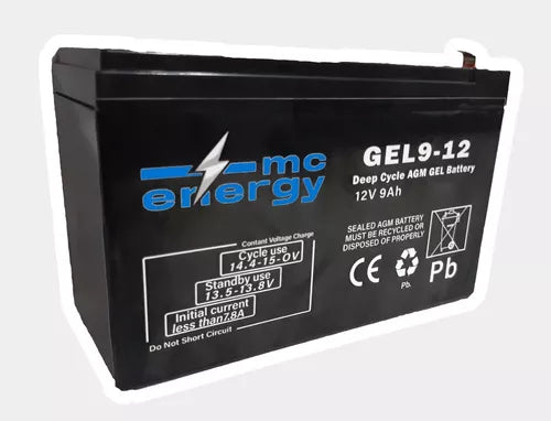Batería UPS 12V/9AH MC Energy